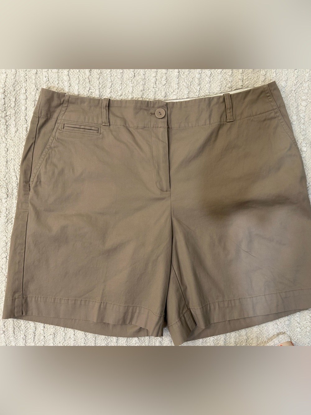 Talbots Khaki Brown Women’s Chino Shorts